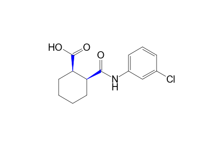 cis-2-[(m-chlorophenyl)carbamoyl]cyclohexanecarboxylic acid