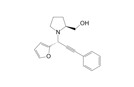 ((S)-1-((R)-1-(furan-2-yl)-3-phenylprop-2-ynyl)pyrrolidin-2-yl)methanol