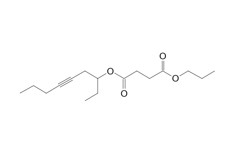 Succinic acid, non-5-yn-3-yl propyl ester