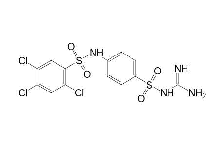 N'-amidino-2,4,5-trichloro-N,4'-bi[benzenesulfonamide]