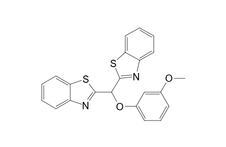 2,2'-((3-Methoxyphenoxy)methylene)bis(1,3-benzothiazole)