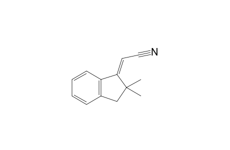 (E/Z)-2-(2,2-Dimethyl-1-indanylidene)acetonitrile