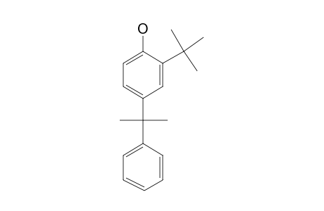 Phenol, 2-(1,1-dimethylethyl)-4-(1-methyl-1-phenylethyl)-