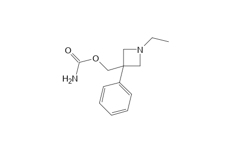 carbamic acid, (1-ethyl-3-phenyl-3-azetidinyl)methyl ester