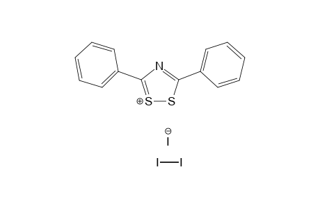 3,5-DIPHENYL-1,2,4-DITHIAZOL-1-IUM TRIIODIDE