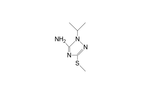 5-Amino-1-isopropyl-3-methylthio-1,2,4-triazole