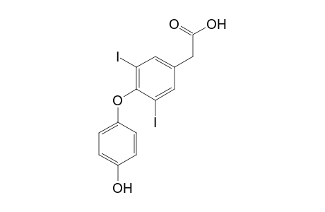 [3,5-diiodo-4-(p-hydroxyphenoxy)phenyl]acetic acid