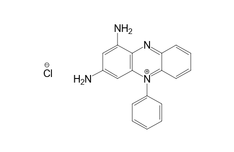 Phenazinium, 1,3-diamino-5-phenyl-, chloride