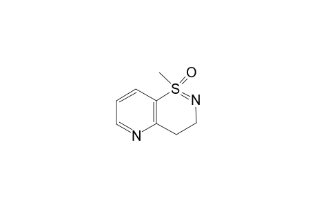 2.lambda.4-Pyrido[2,3-c][1,2]thiazine-3,4-dihydro-2-methyl-2-oxide