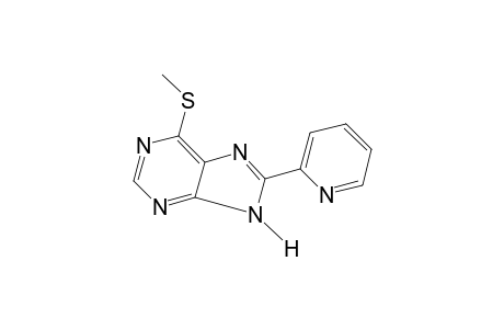 6-(methylthio)-8-(2-pyridyl)-9H-purine