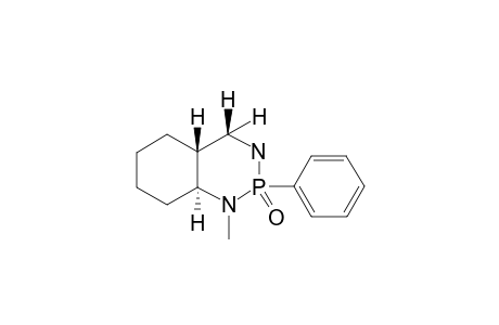 RAC-(2R,4AR,8AS)-1-METHYL-2-PHENYL-1,2,3,4,4A,5,6,7,8,8A-DECAHYDRO-1,3,2-BENZODIAZAPHOSPHINE-2-OXIDE