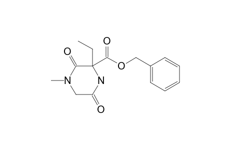 3-Benzyloxycarbonyl-3-ethyl-1-methylpiperazine-2,5-dione