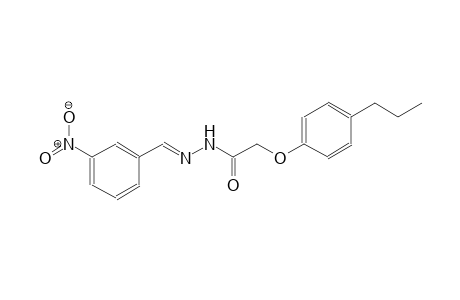 Acetic acid, 2-(4-propylphenoxy)-, N'-[(3-nitrophenyl)methylidene]hydrazide