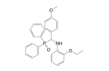 diphenyl[p-methoxy-α-(o-phenetidino)benzyl]phosphine oxide