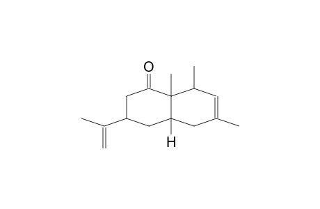 1(2H)-NAPHTHALENONE, 3,4,4A,5,8,8A-HEXAHYDRO-6,8,8A-TRIMETHYL-3-(1-MET