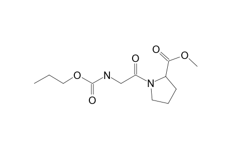 gly-L-pro, N-(N-Propyloxycarbonyl)-, methyl ester