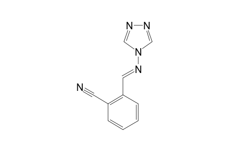 2-[(E)-(4H-1,2,4-TRIAZOL-4-YL-IMINO)-METHYL]-BENZONITRILE