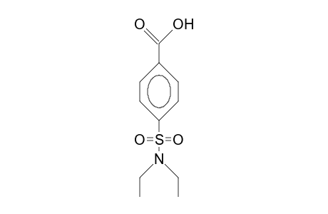 p-(diethylsulfamoyl)benzoic acid