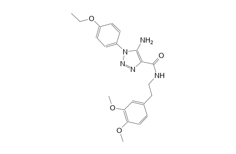 1H-1,2,3-triazole-4-carboxamide, 5-amino-N-[2-(3,4-dimethoxyphenyl)ethyl]-1-(4-ethoxyphenyl)-