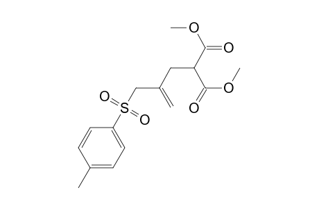 2-[2-(Tosylmethyl)allyl]malonic acid dimethyl ester