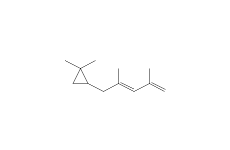 1,3-Pentadiene, 5-(2,2-dimethylcyclopropyl)-2,4-dimethyl-, (Z or E)-