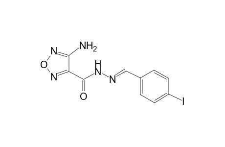 Furazan-3-carbohydrazide, 4-amino-N2-(4-iodobenzylideno)-