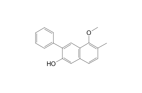 5-Methoxy-6-methyl-3-phenylnaphthalen-2-ol