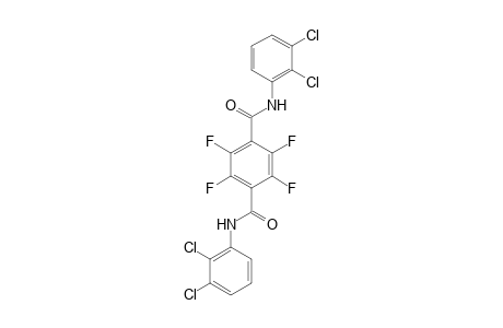 1-N,4-N-bis(2,3-dichlorophenyl)-2,3,5,6-tetrafluorobenzene-1,4-dicarboxamide