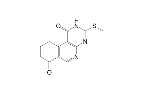 3-METHYLSULFANYL-9,10-DIHYDRO-2H,8H-PYRIMIDO-[4,5-C]-ISOQUINOLINE-1,7-DIONE