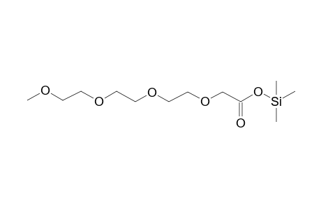 3,6,9,12-Tetraoxatridecanoic acid, tms derivative