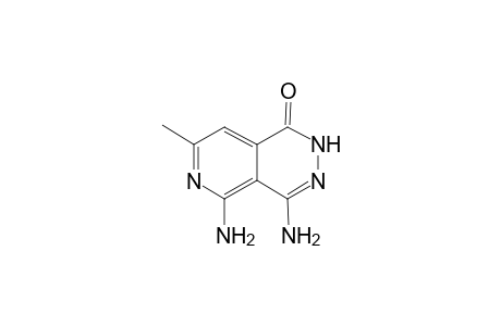 Pyrido[3,4-d]pyridazin-1(2H)-one, 4,5-diamino-7-methyl-