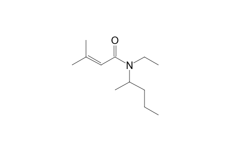 but-2-Enoylamide, 3-methyl-N-(2-pentyl)-N-ethyl-