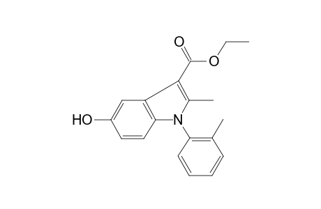 Ethyl 5-hydroxy-2-methyl-1-(2-methylphenyl)-1H-indole-3-carboxylate