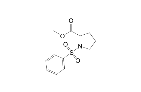 Methyl 1-(phenylsulfonyl)-2-pyrrolidinecarboxylate