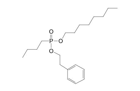 Butylphosphonic acid, octyl 2-phenylethyl ester