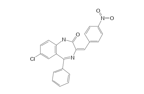 7-Chloro-2,3-dihydro-3-(4-nitrobenzylidene)-5-phenyl-1H-1,4-benzodiazepin-2-one