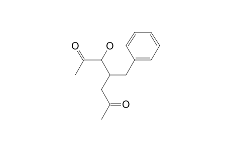 4-Benzyl-3-hydroxyheptane-2,6-dione