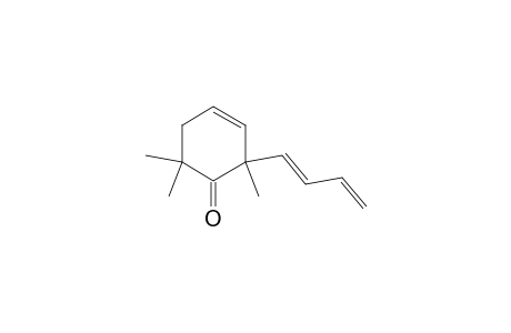 2,2,6-Trimethyl-6-(but-1,3-dienyl)-cyclohex-4-en-1-one