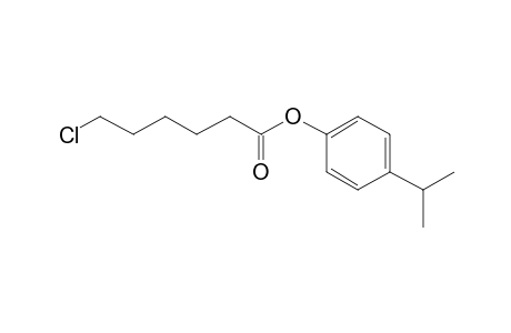 6-Chlorohexanoic acid, 4-isopropylphenyl ester