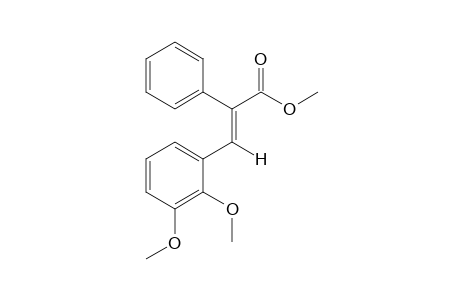 trans-3-(2,3-dimethoxyphenyl)-2-phenylacrylic acid, methyl ester