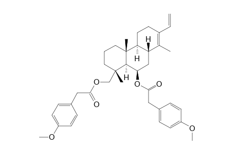 6.beta.,18-Di[(R)-methoxyphenyl acetate]cassan-13,15-diene