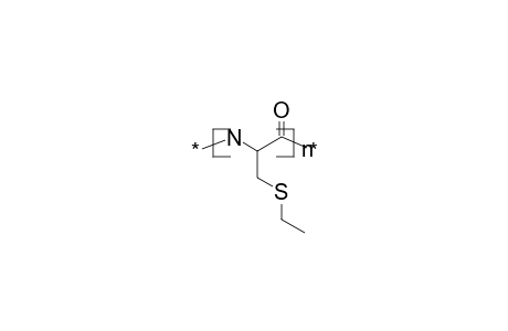 Poly(s-ethyl-l-cysteine)