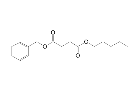 Butanedioic acid, pentyl phenylmethyl ester