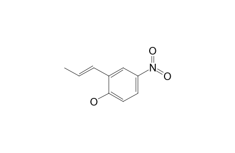 4-Nitro-2-[(E)-prop-1-enyl]phenol