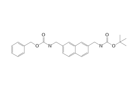 2-(Benzyloxycarbonyl)aminomethyl-7-(t-butoxycarbonylaminomethyl)naphthalene