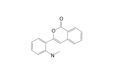 3-[2-(Methylamino)phenyl]-2-benzopyran-1-one