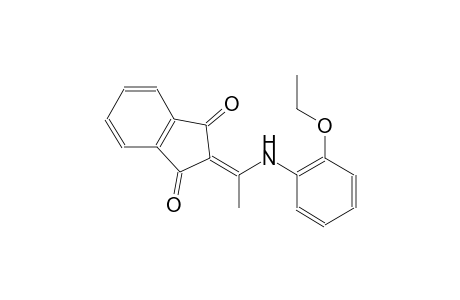 2-[1-(2-ethoxyanilino)ethylidene]-1H-indene-1,3(2H)-dione