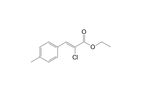 Ethyl 2-chloro-3-(4-methylphenyl)-2-propenoate