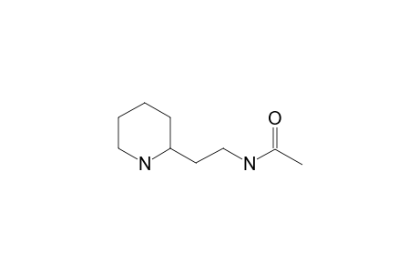 Acetamide, N-[2-(2-piperidinyl)ethyl]-