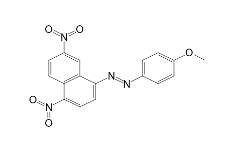 (4,7-Dinitronaphthalen-1-yl)-(4-methoxyphenyl)diazene